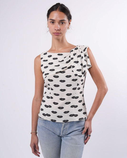 Resort 2012 Kissing Lips Top