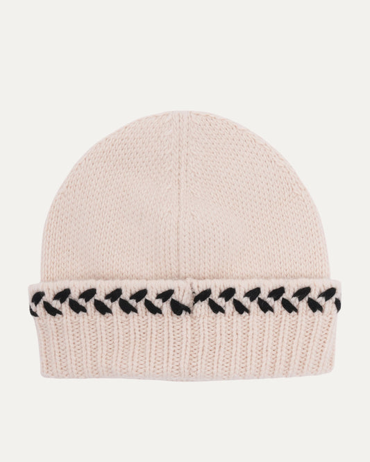 CC Embroidered Cashmere Beanie