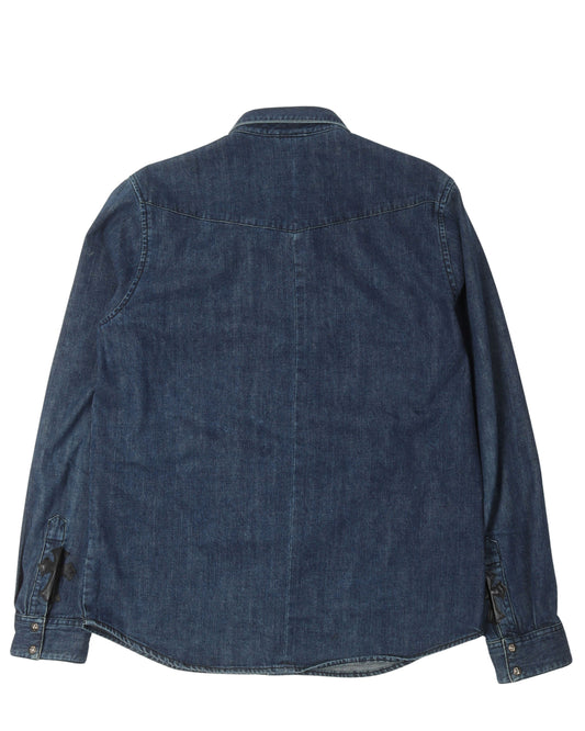 Cross Patch Denim Shirt