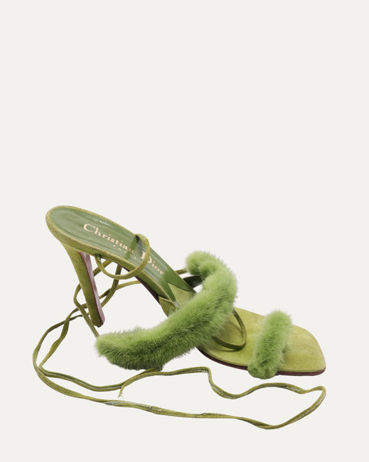 FW 1997 Couture Fur Heels