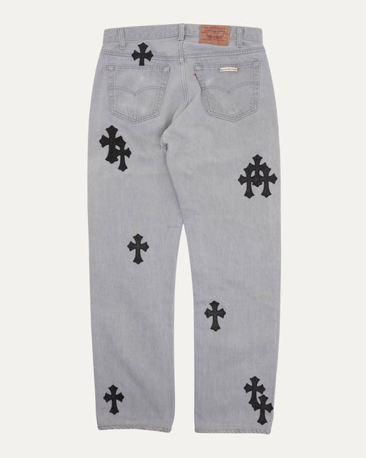 Levi's 501 Cross Patch Jeans