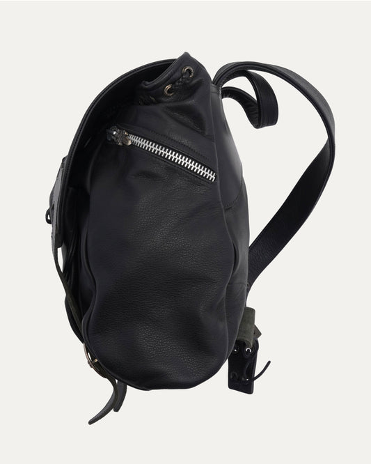 Filigree Cross Gunslinger Leather Backpack