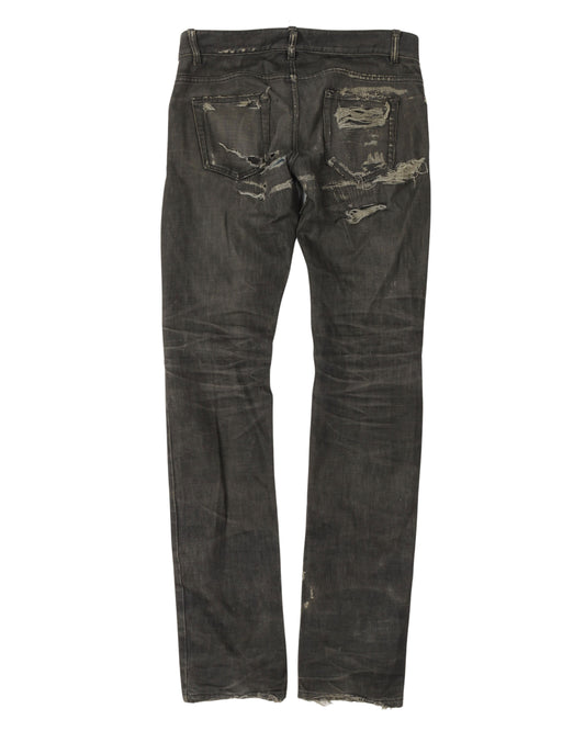 Mended Skinny Jeans
