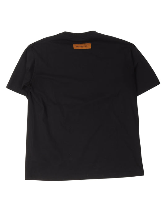 Embossed Logo Inside Out T Shirt