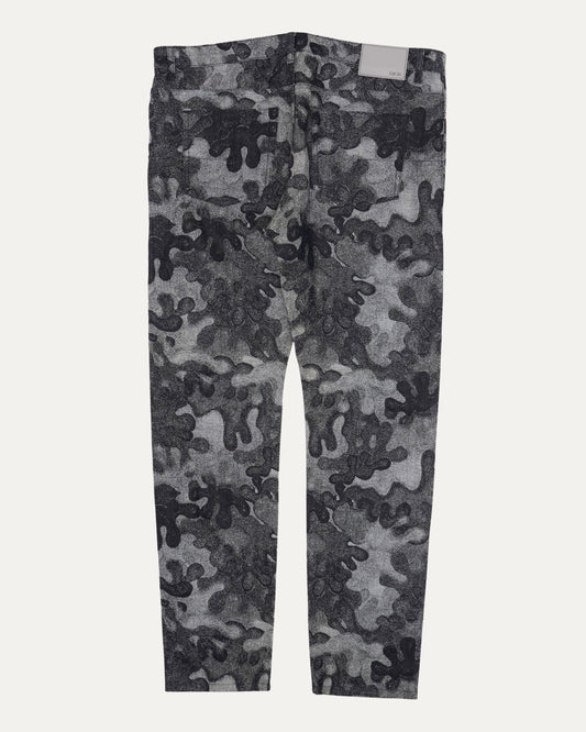 Peter Doig Camouflage Jacquard Jeans