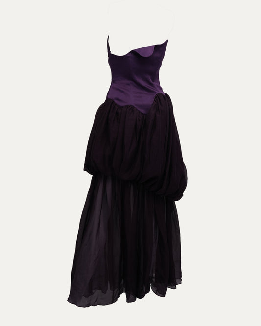 FW 1995 "Horsewomen and Amazones of Modern Time" Gown