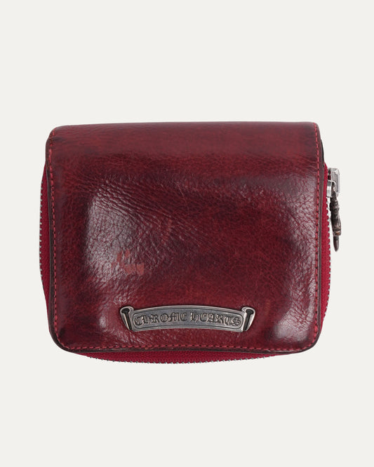 Cemetery Cross Patch Zip Wallet
