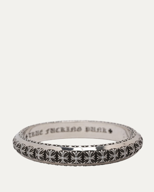 Pave Diamond True Fucking Punk Bangle