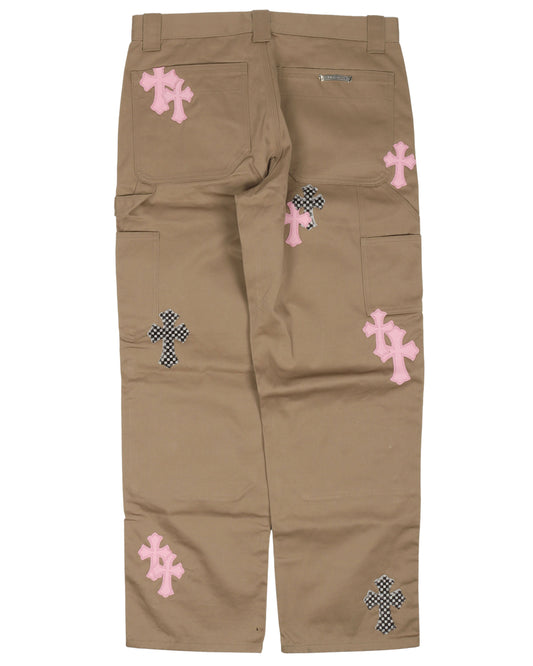 Cross Patch Double Knee Carpenter Pants