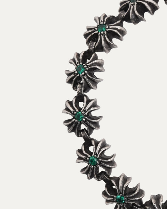 Emerald Tiny Plus Bracelet
