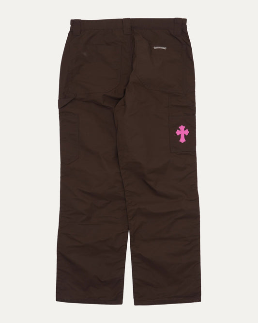 Nylon and Leather Double Knee Carpenter Pants