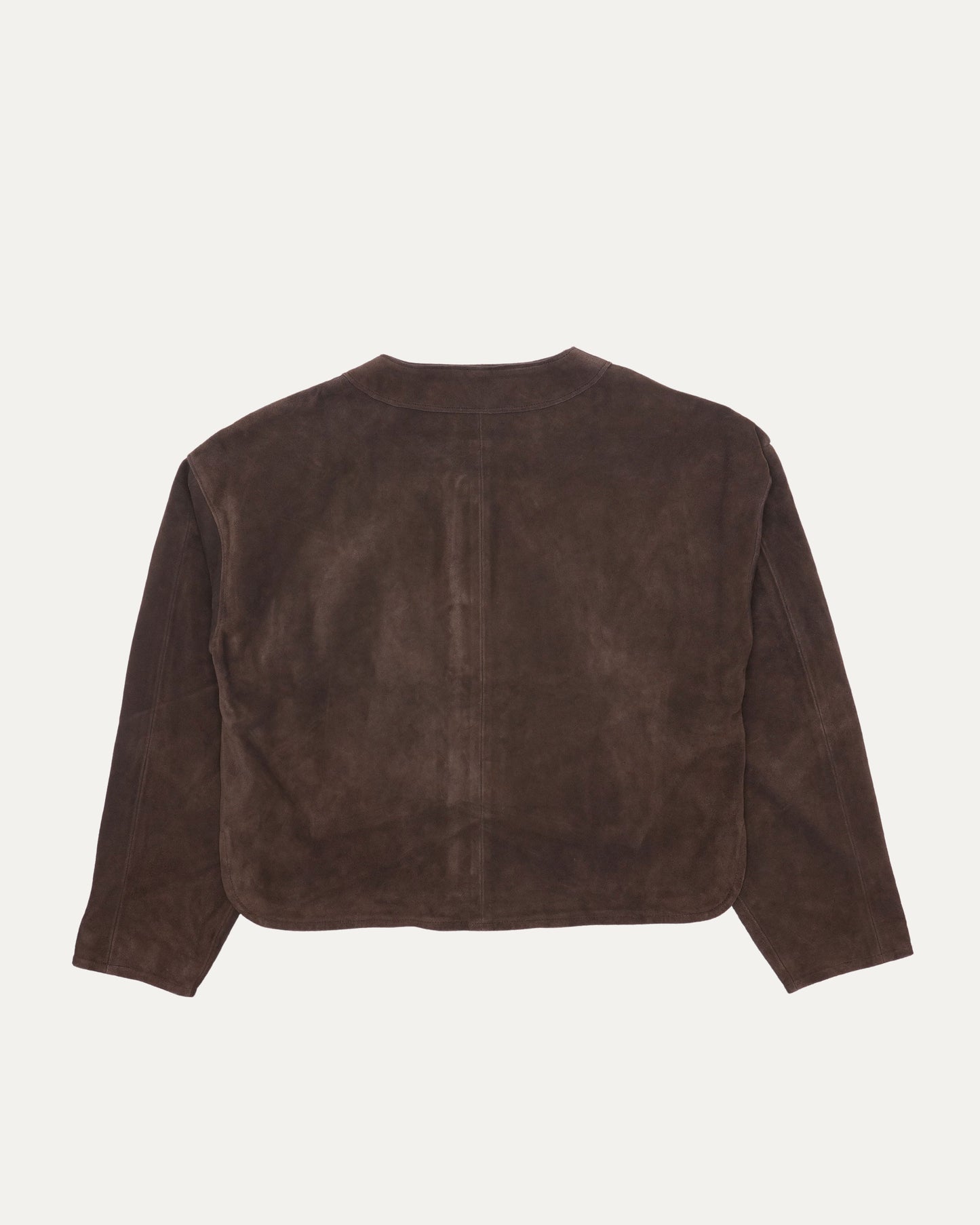 WWCD Suede Baseball Top