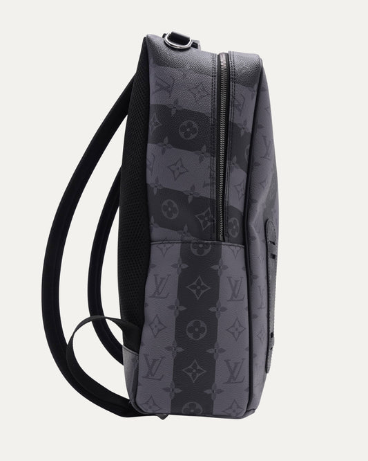 Nigo Striped Monogram Utility Backpack