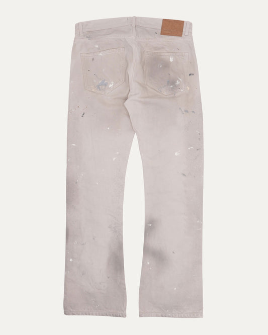 Paint Splatter Flare Jeans