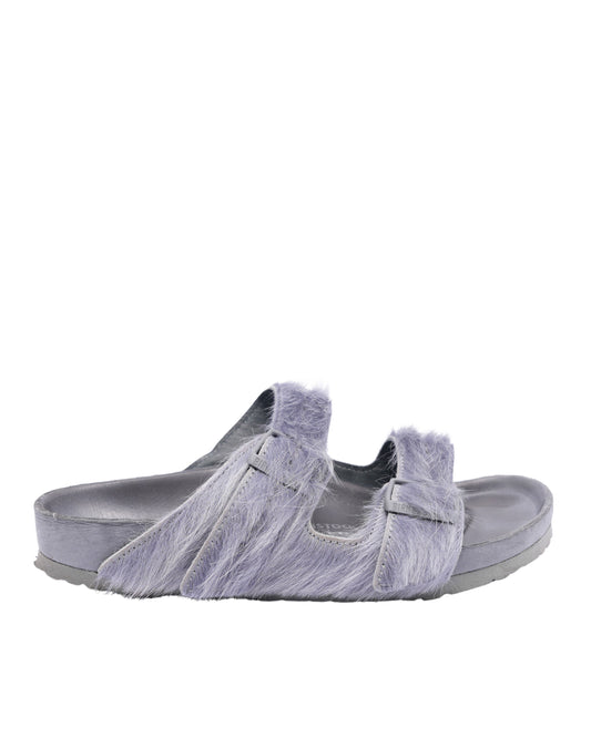 Birkenstock Fur and Leather Arizona Sandal