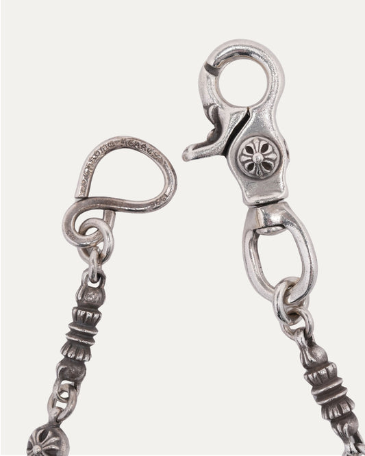 Barrel and Plus Ball Wallet Chain