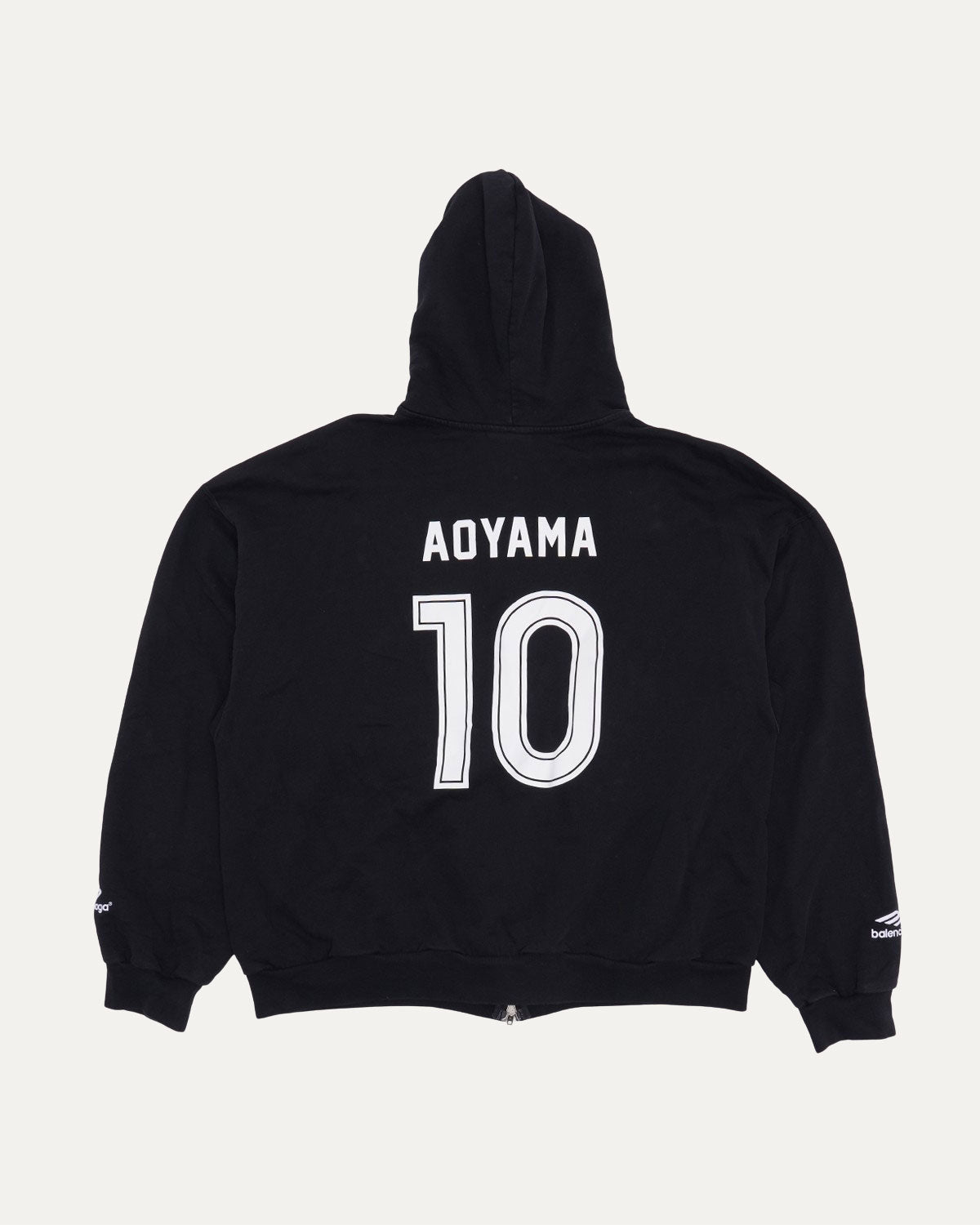 Medium Fit Aoyama Soccer Zip Up Hoodie