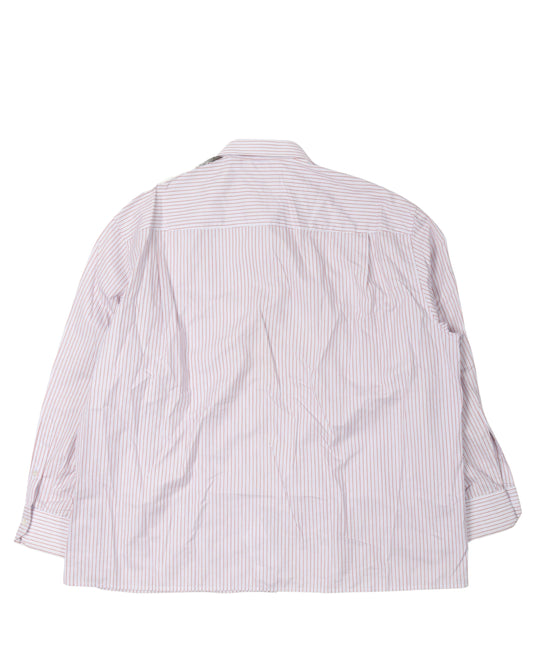 Striped Graphic Cotton Shirt