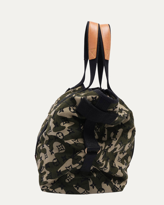 Takashi Murakami Monogramouflage Treillis Tote