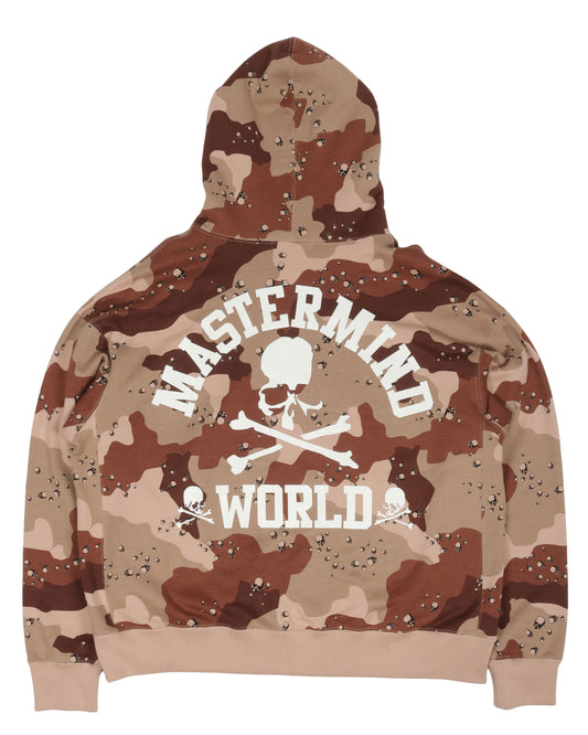 Camouflage Half Zip Hoodie