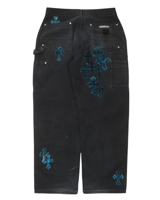 St. Barth Exclusive Carhartt Cross Patch Double Knee Carpenter Pants