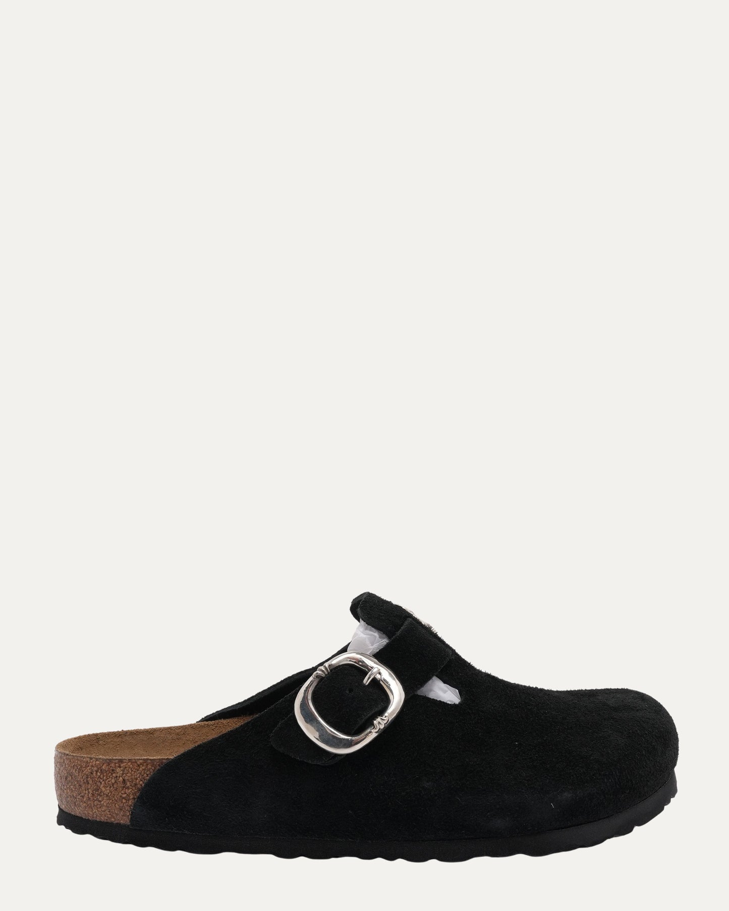 Dagger Embellished Birkenstock Boston Suede Mule