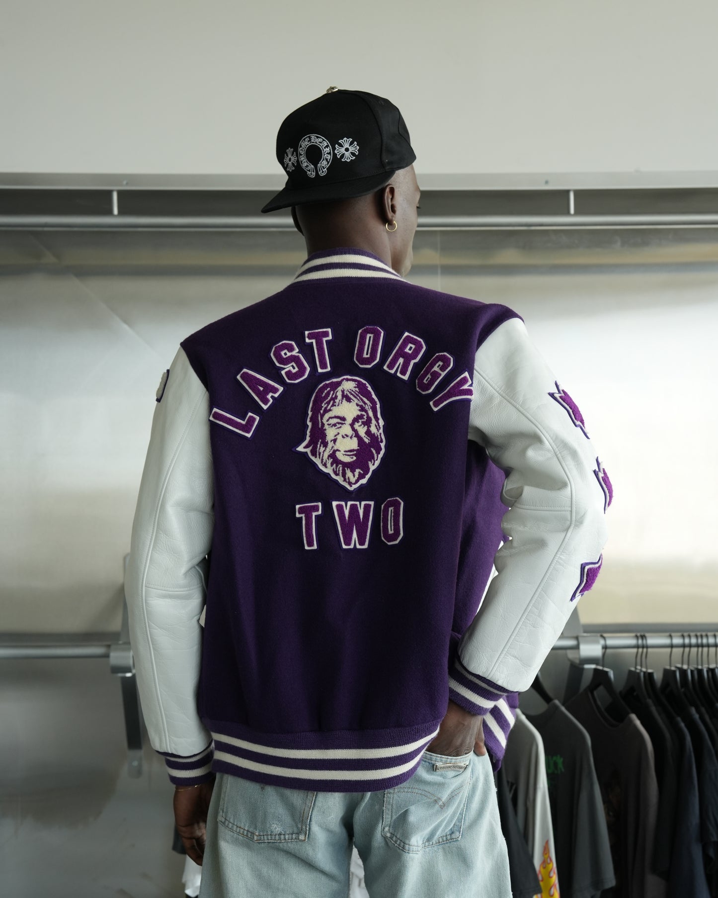 Undercover Nowhere The Last Orgy Varsity Jacket