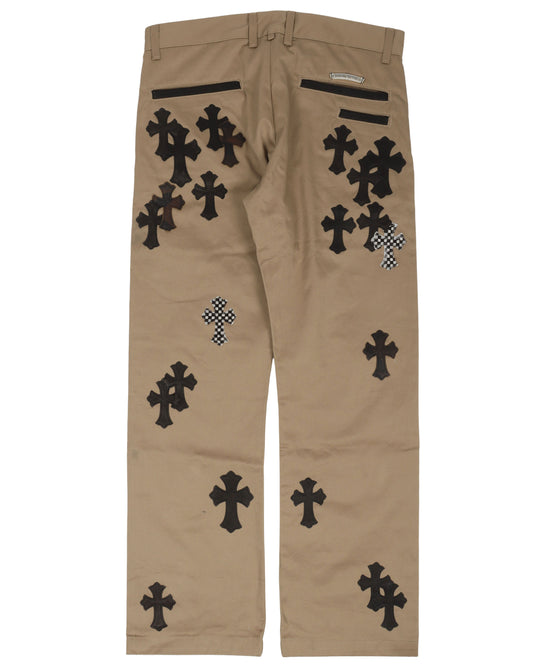 Cross Patch Chino Pants