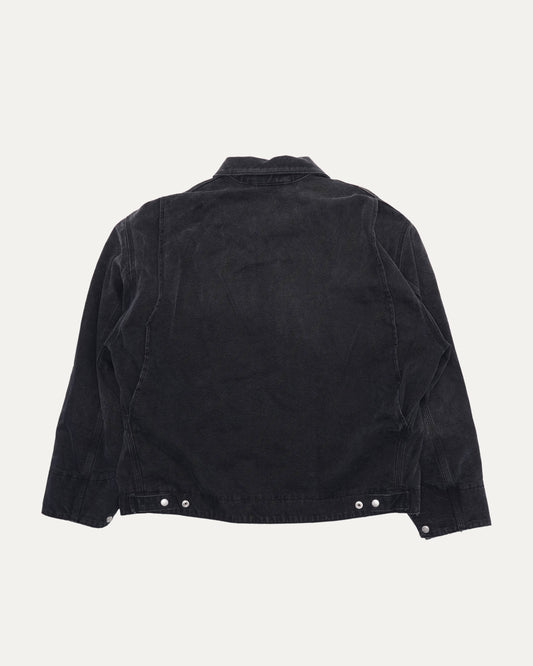 Distressed Classic Logo Work Jacket