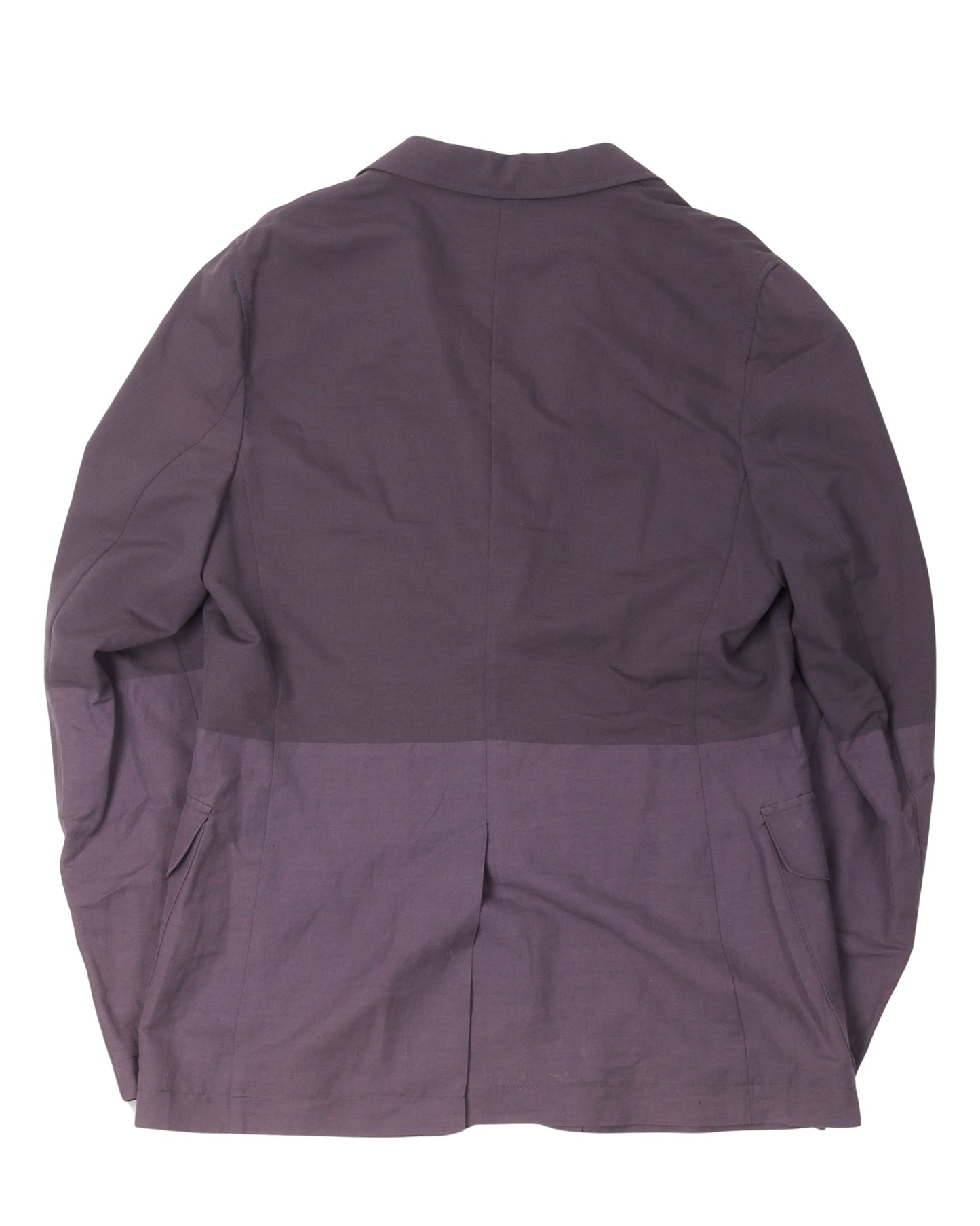 Two-Tone Patch Pocket Blazer with Rock Pins