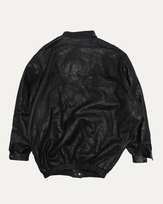 Oversized Leather Jacket