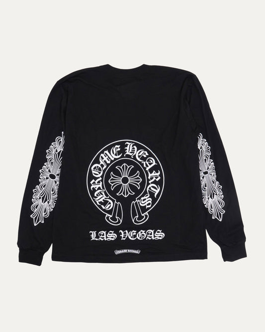 Las Vegas Horseshoe Logo Long Sleeve T-Shirt
