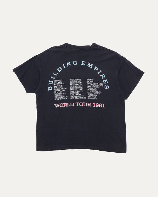 Queensryche Building Empires Tour 1991 T-Shirt