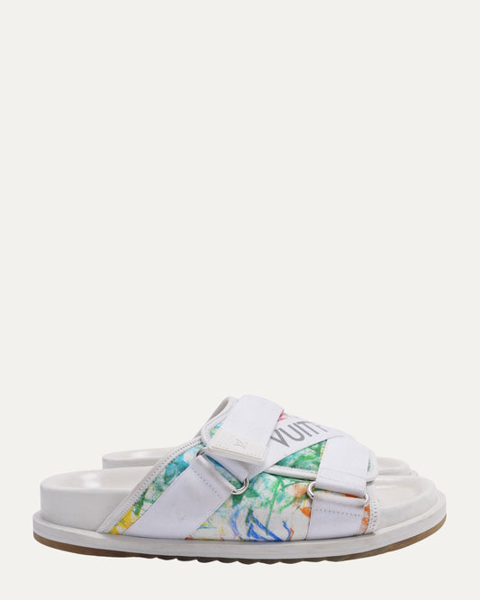 Honolulu Watercolor Monogram Sildes