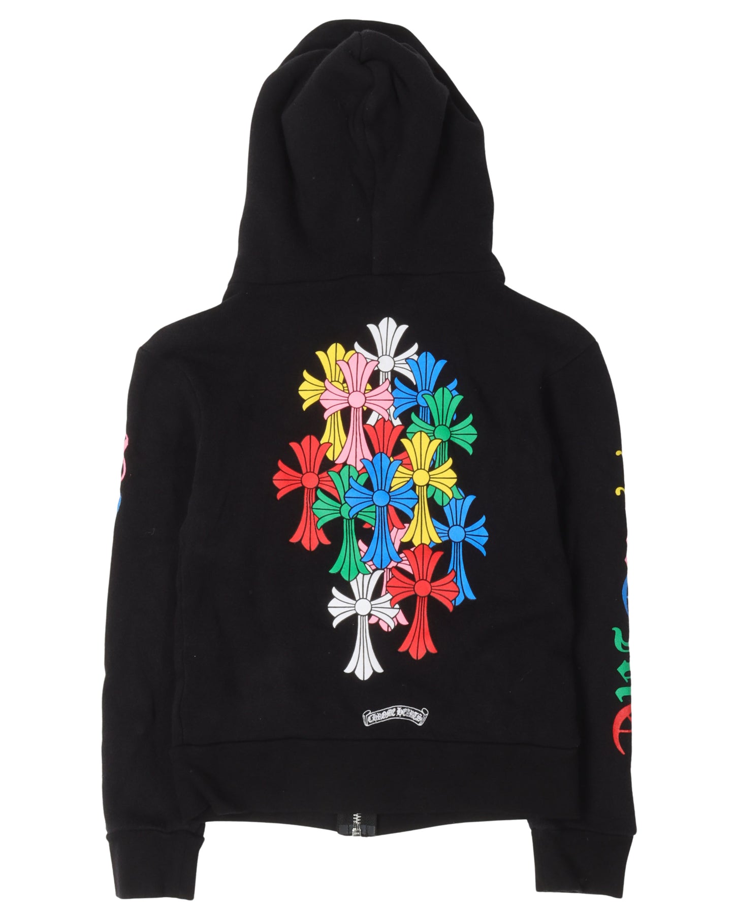 Children's Multicolor Cross Zip Up Hoodie