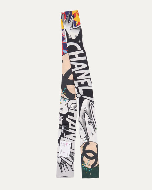 CC Comic Art Silk Slim Bandeau
