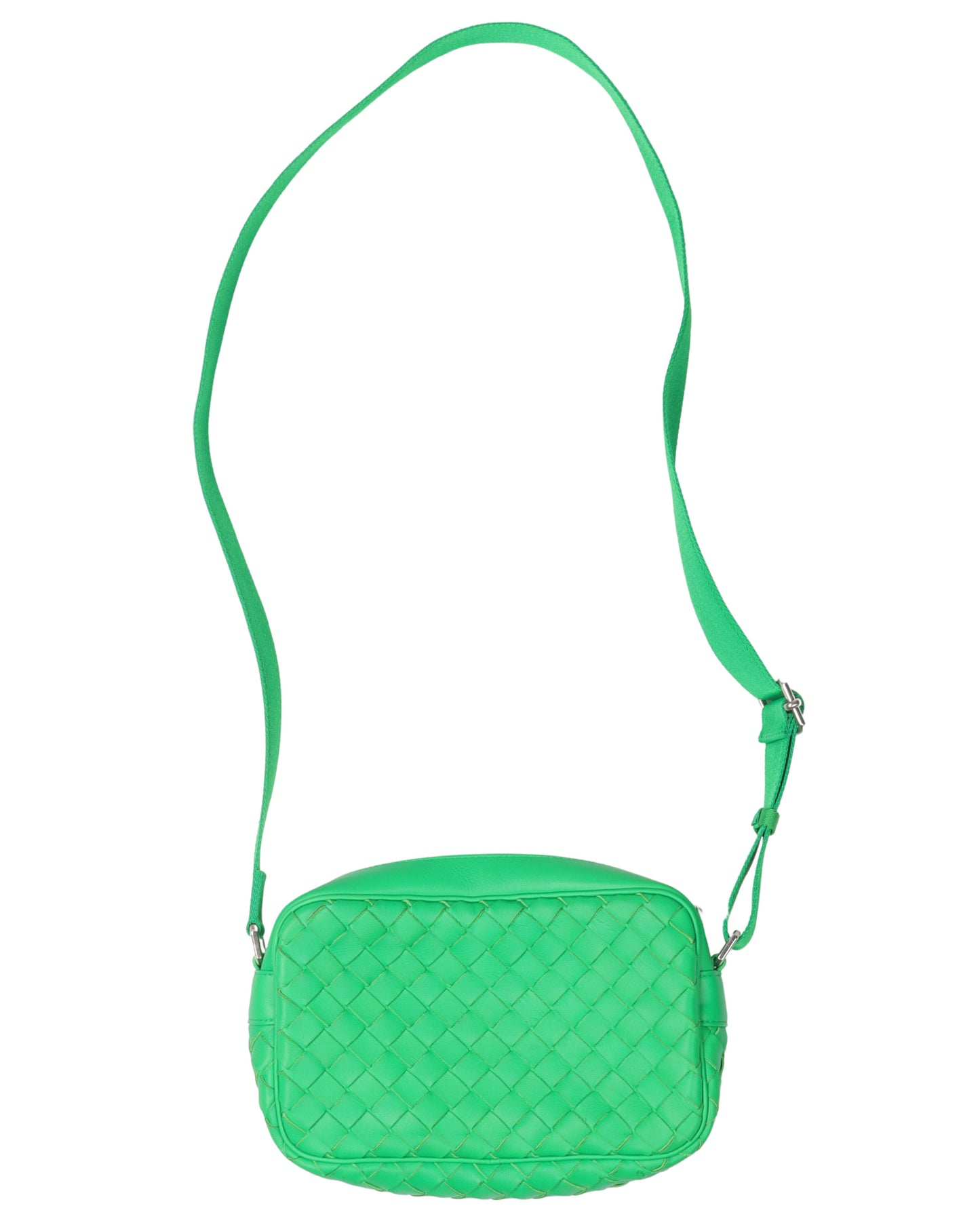 Intrecciato Leather Shoulder Bag