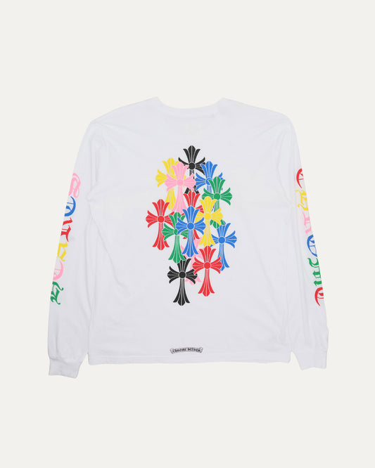 Multicolor Cross long Sleeve T-Shirt