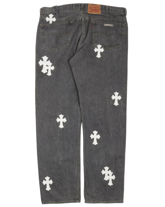 Levi's Leather Cross Jeans