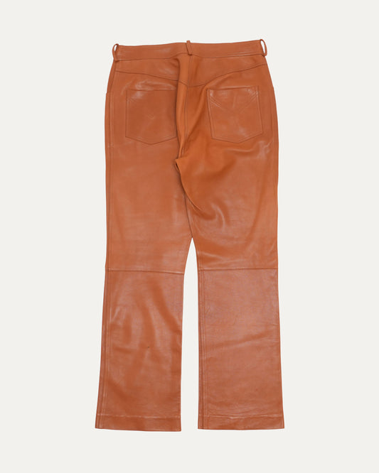 FW 2001 Lamb Leather Pants