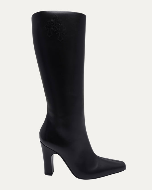 Leather Cross Patch Sugar Jones Boots