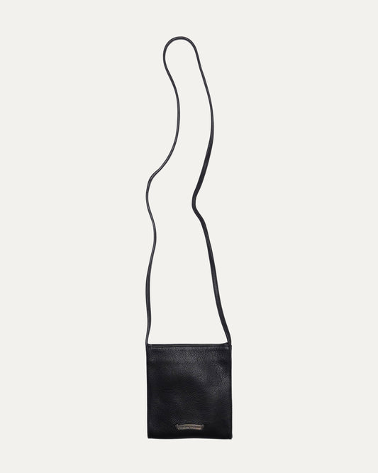 Cross Embellished Cross Patch Crossbody Pouch