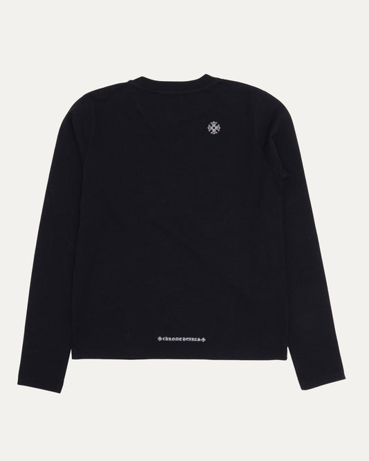 Embroidered Vine Dagger Long Sleeve T-Shirt