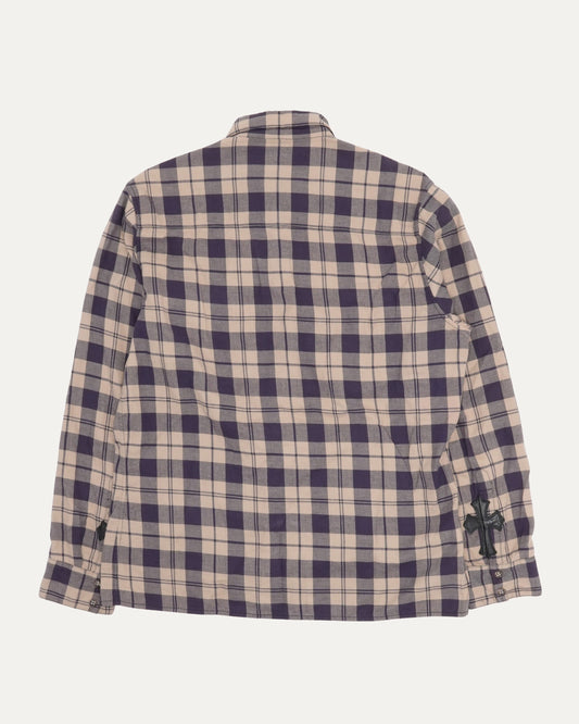 Loose Ends Cross Patch Flannel Shirt