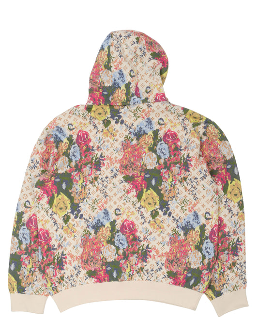 Floral Monogram Jacquard Hoodie