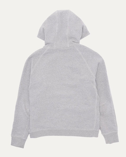 Plus Cross Patch Zip Up Hoodie