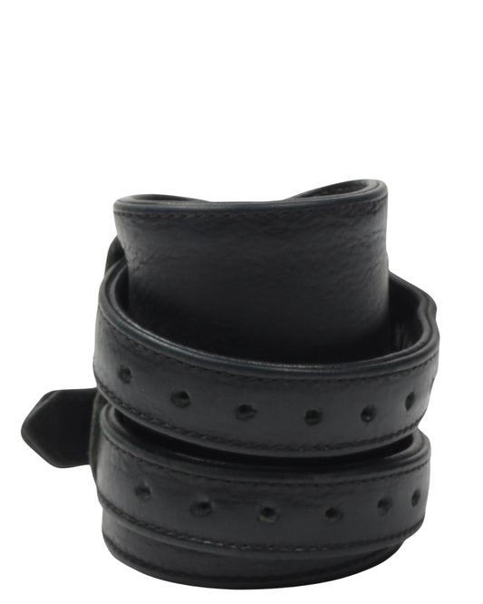 Double Strap Leather Cuff