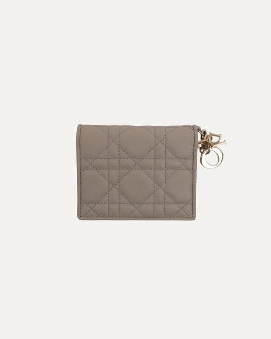 Lady Dior Mini Gardenia Wallet