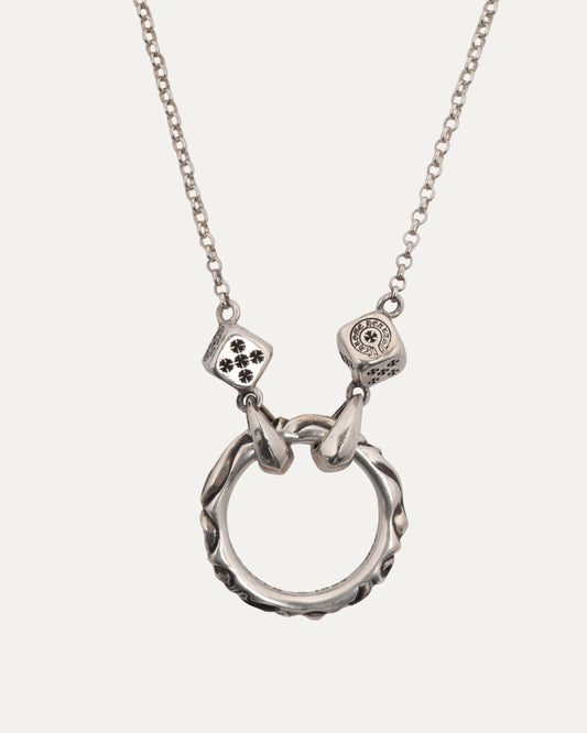 Dice Eyewear Holder Necklace