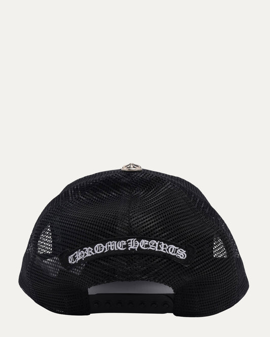 Camouflage Cemetery Cross Patch Trucker Hat
